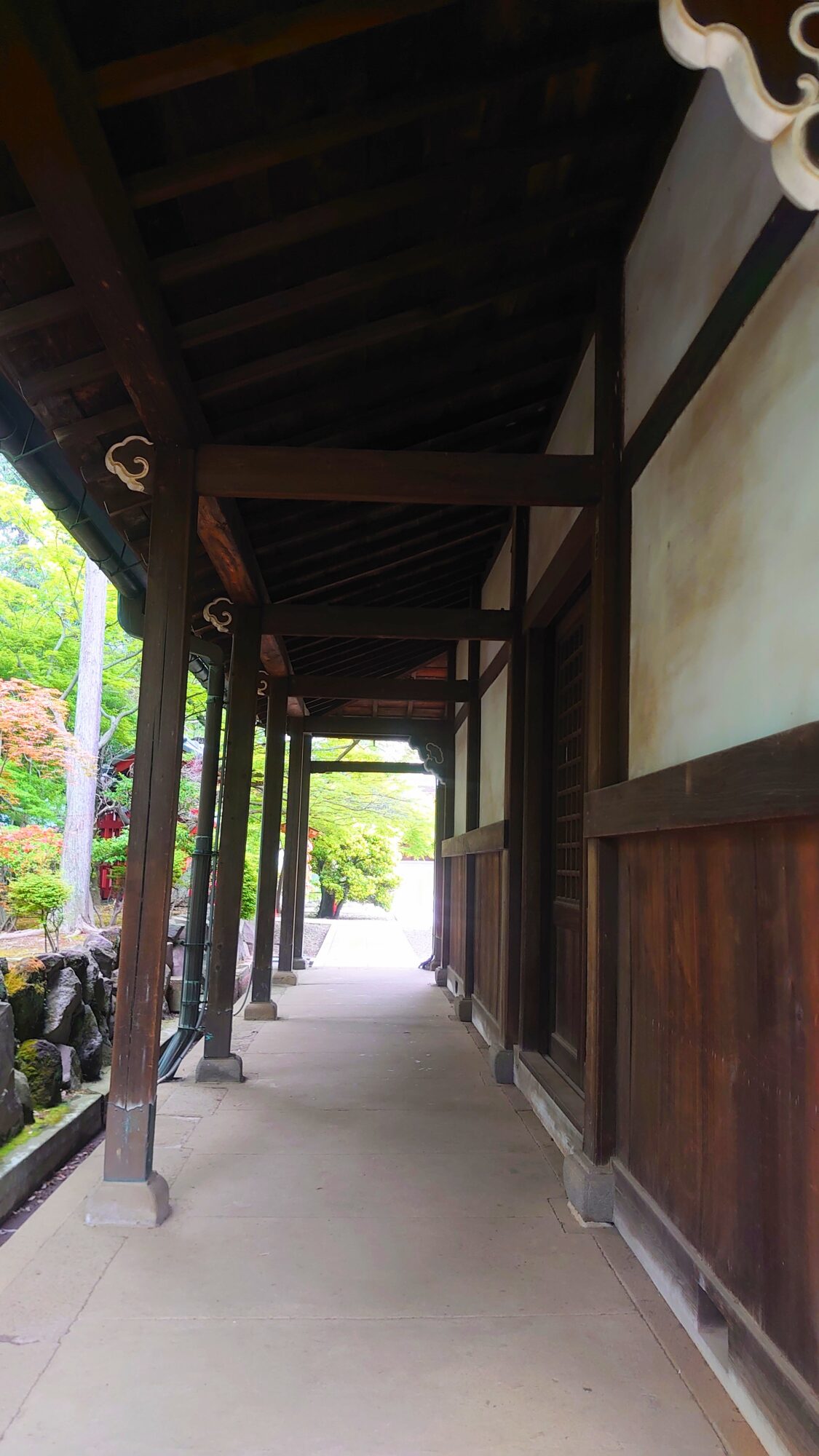 豪徳寺の通路