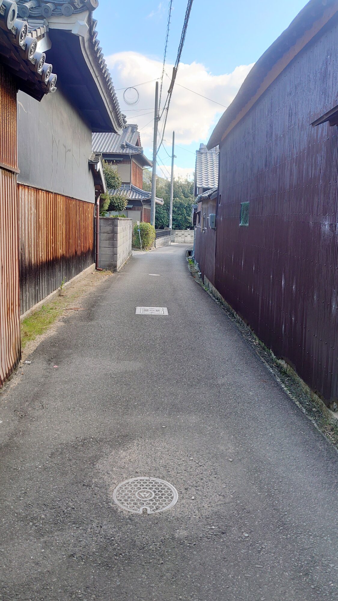 宇多津の住宅街