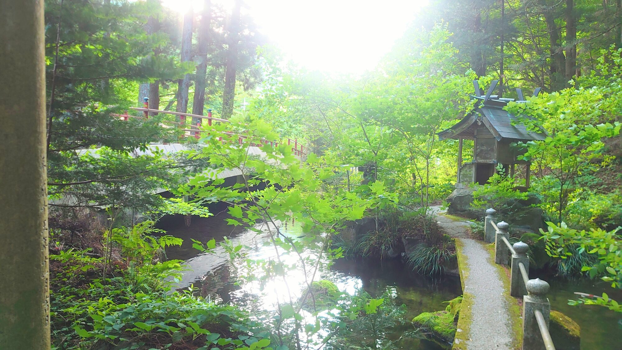 塩原八幡宮境内