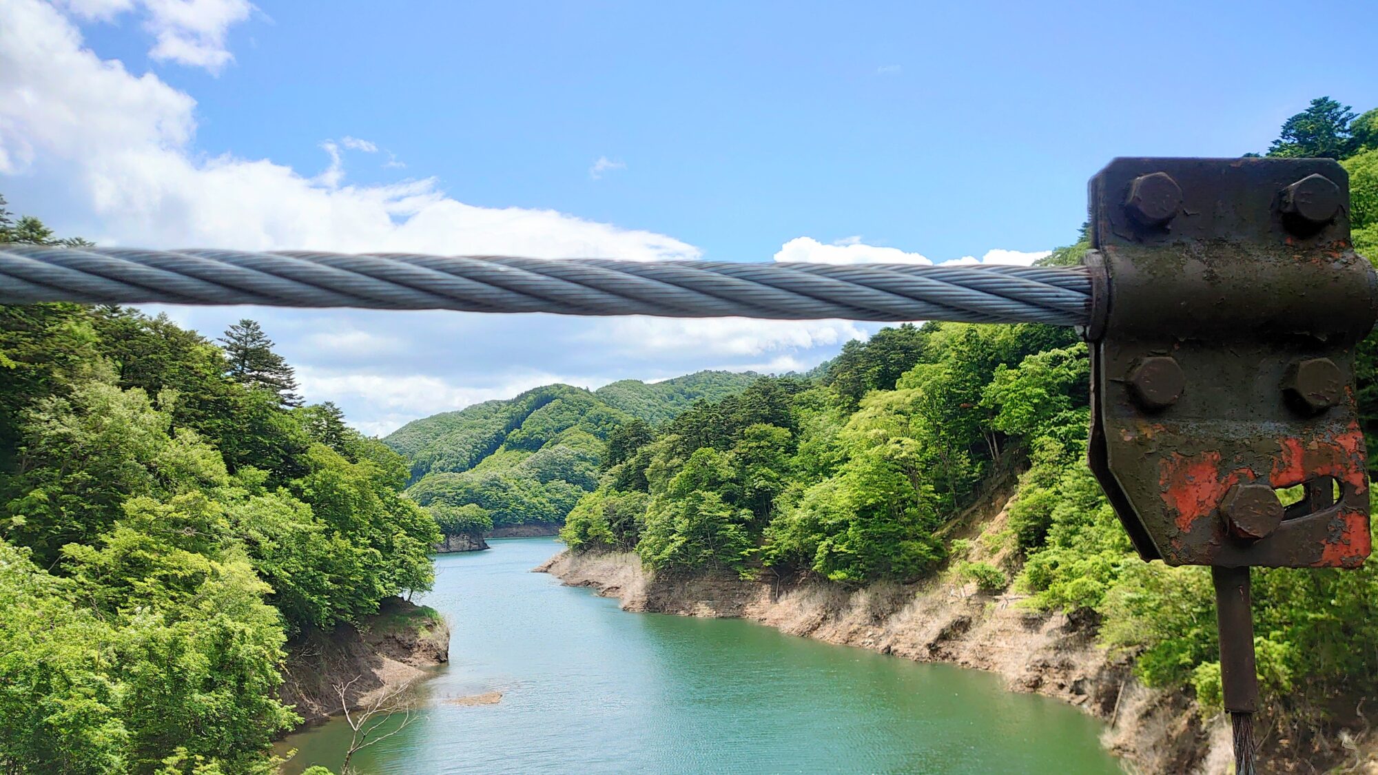 回顧の吊橋