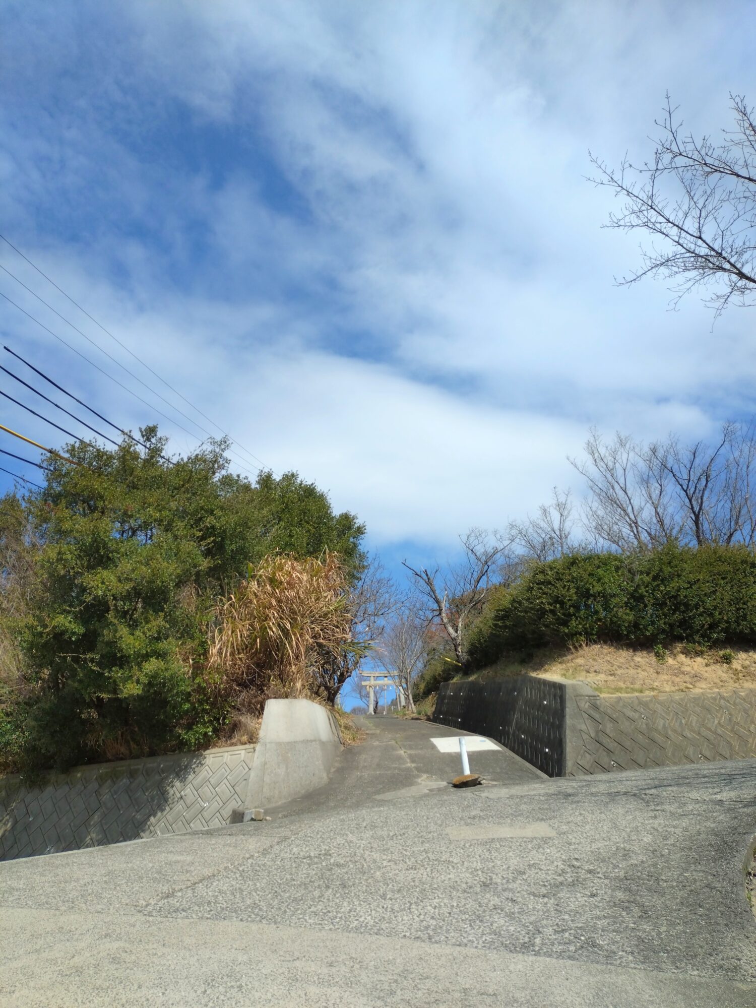 高屋神社参道